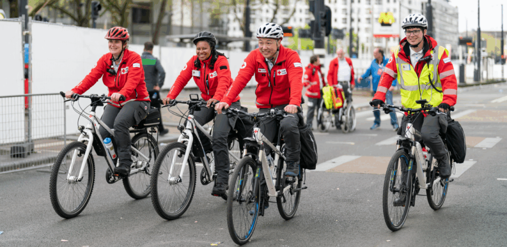 Bike-team Rode Kruis