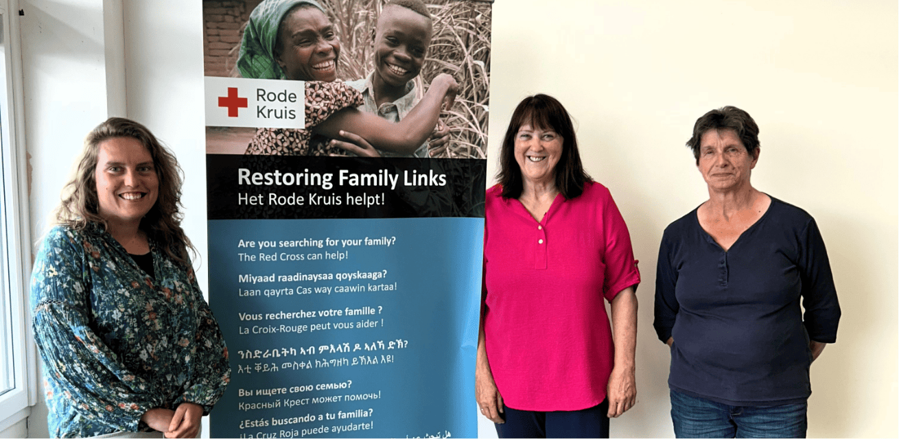 Team Restoring Family Links Rode Kruis