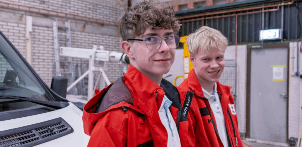 Albert en Luca Rode Kruis