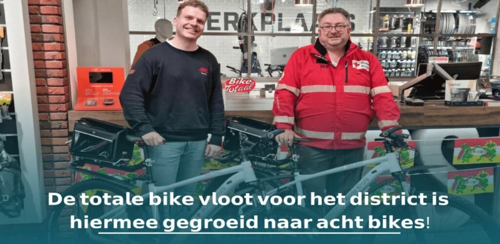 Rode kruis Brabant-Noord bikes