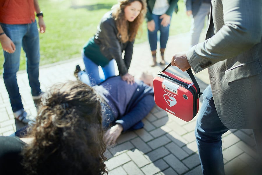 Rode Kruis district Brabant-Noord cursus reanimatie en AED