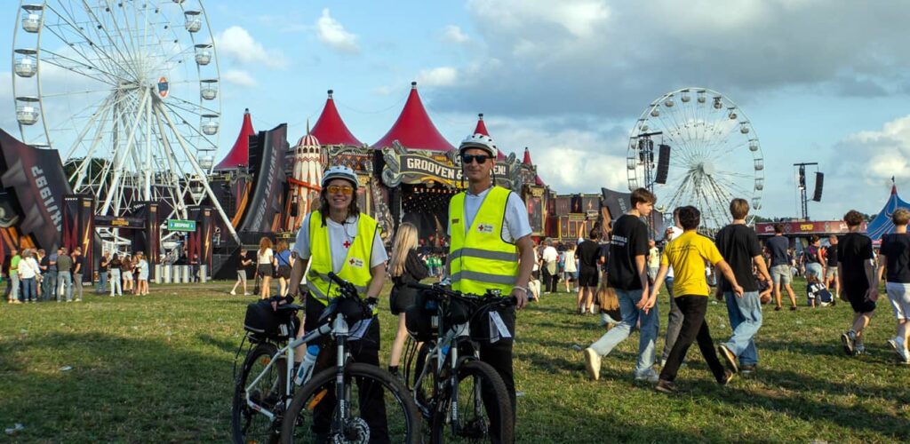 Bikers op de Zwarte Cross