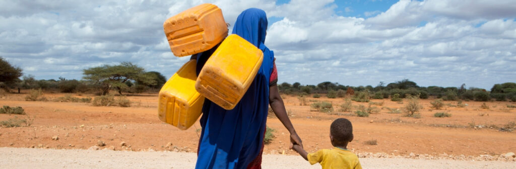Moeder met kind in Mali