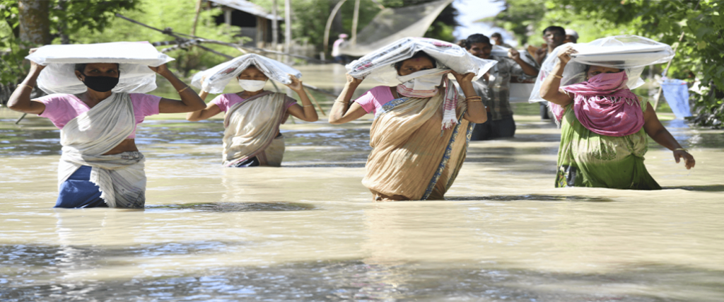 overstromingen in india