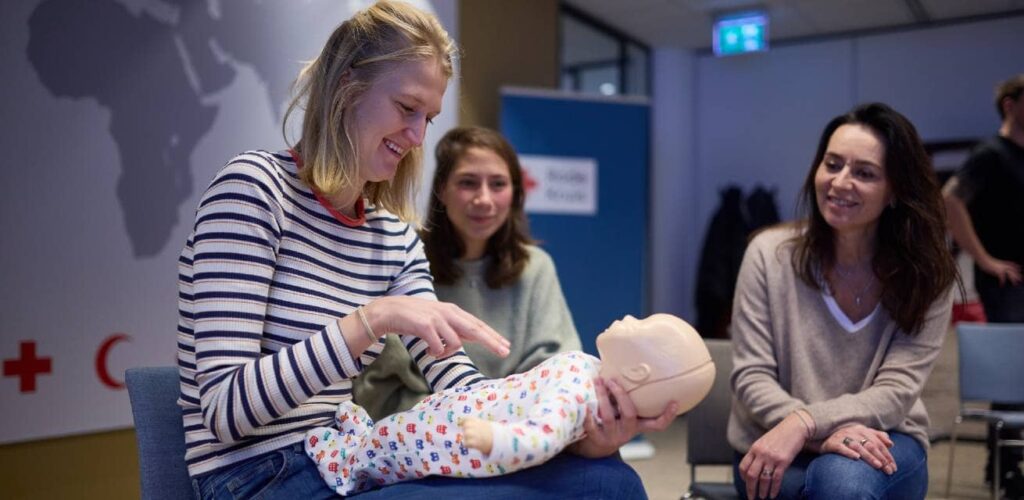 EHBO-cursus voor baby’s en kinderen Rode Kruis