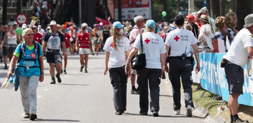 4Daagse Rode Kruis Vrijwilliger