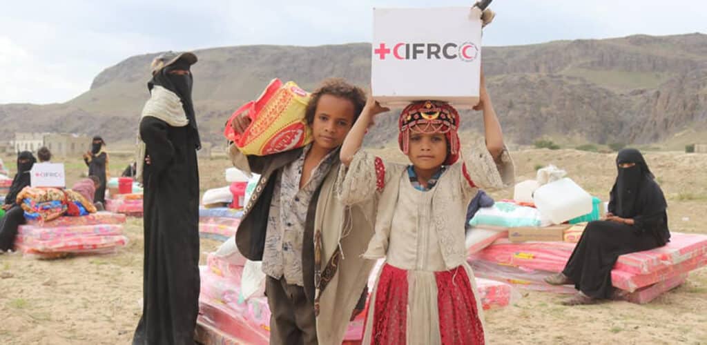 Hulpverlening in Jemen - IFRC -Rode Kruis