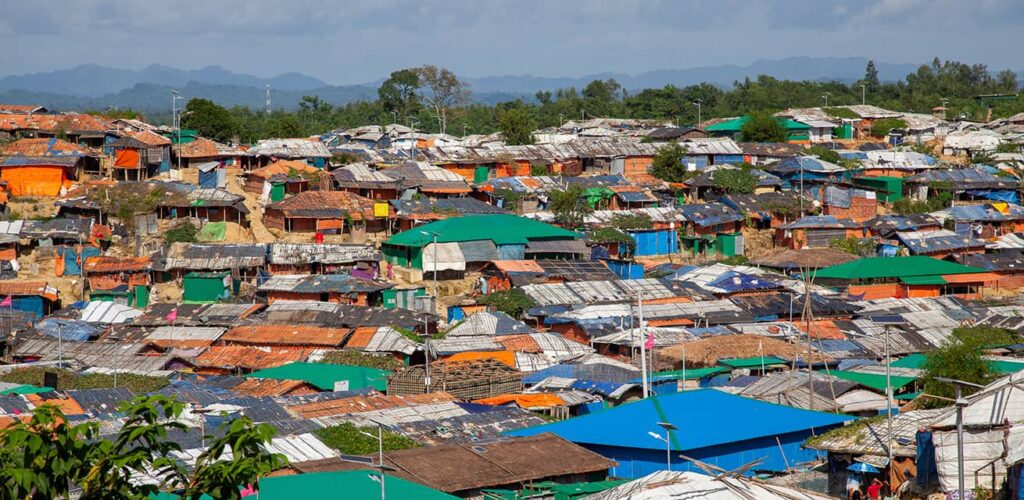 Cox's Bazar vluchtelingenkamp Bangladesh - Rode Kruis