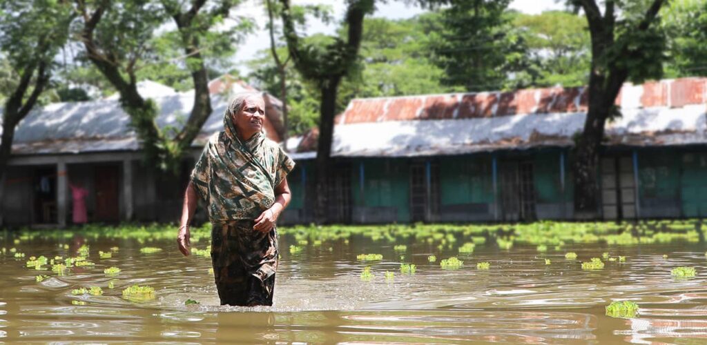 Overstroming Bangladesh - extreem weer - noodhulp Rode Kruis