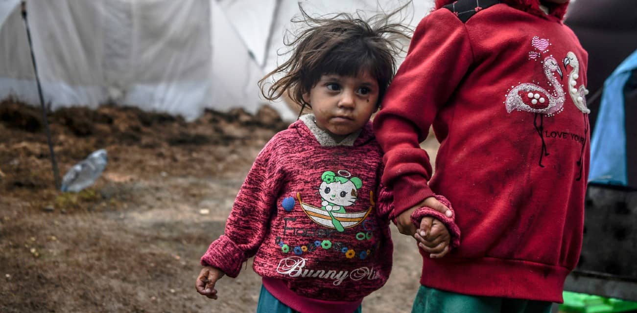 Rode Kruis tijd om te helpen 2024 conflict meisje