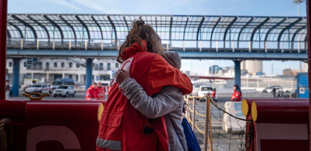 Rode Kruis hulpverlening