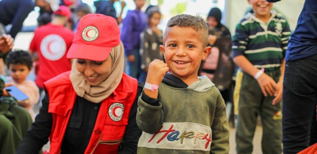 Rode Kruis hulpverlening