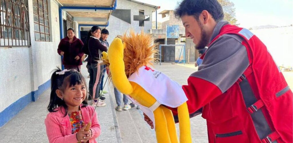 Ondersteuning van het Rode Kruis in Guatemala