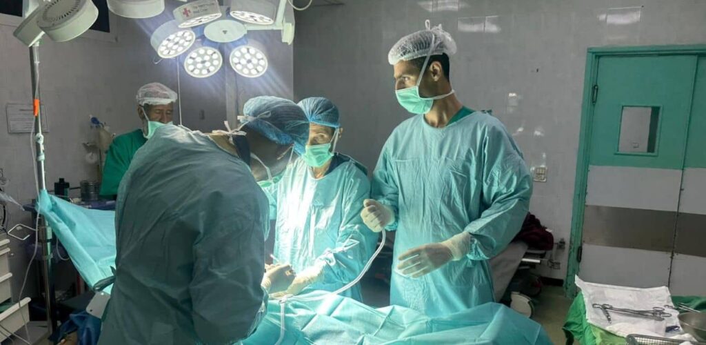 Hulpverlening Gaza Rode Kruis, Giro555