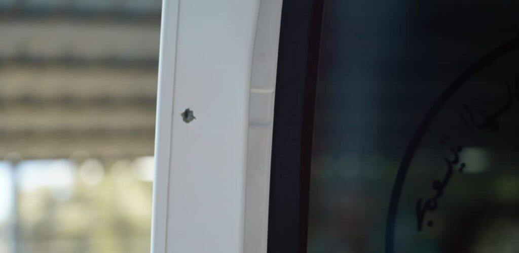 Rode Kruis Ambulance beschoten Palestijnse Gebieden