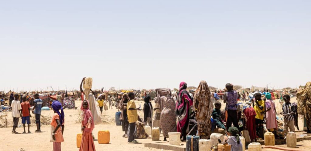 Soedanezen op de vlucht - Tsjaad - Rode Kruis