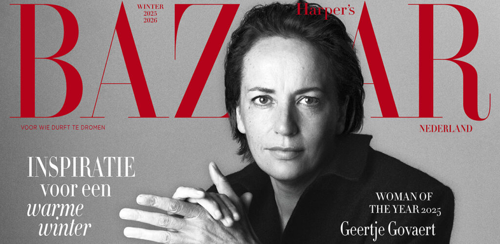 Geertje is Woman of the Year 2025 - Harper's Bazaar - Rode Kruis