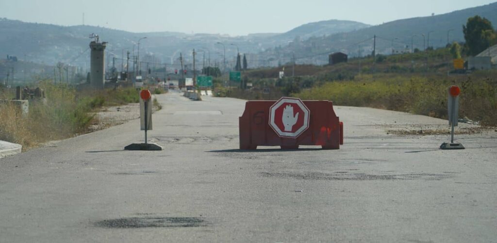 Checkpoints Westelijke Jordaanoever Rode Kruis