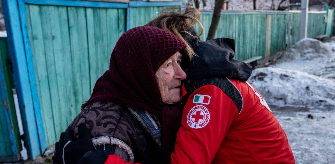 Hulp aan de slachtoffers in Oekraïne blijft hard nodig Rode Kruis