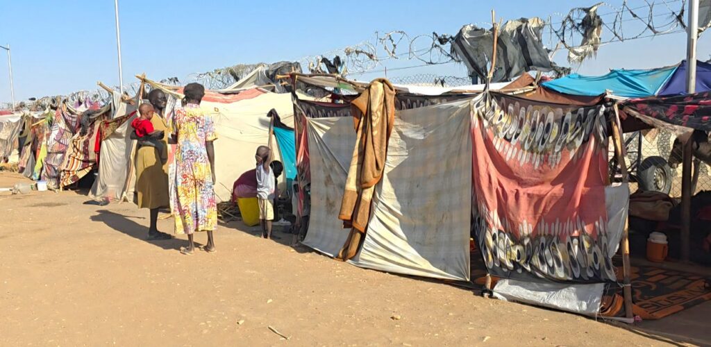 Vluchtelingenkamp Zuid Soedan Rode Kruis