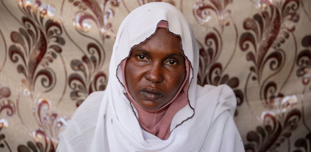 Nawal vluchtte uit Soedan en woont nu in Tsjaad Rode Kruis