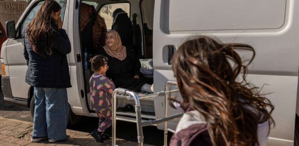 Sadaa en haar familie op de vlucht in Libanon.