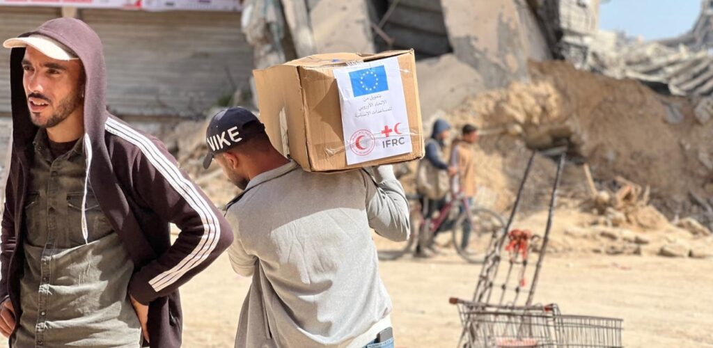 Hulpgoederen komen aan in Gaza, maar het is lang niet genoeg.